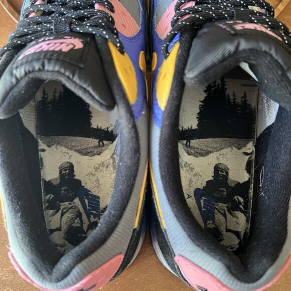 Nike Air Max 90 QS ACG Purple Black Men's 10 Shoes Sneakers - Picture 5 of 16